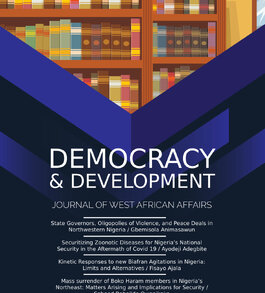 Democracy and Development V7 N1: Security