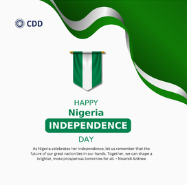 Nigeria@63: CDD Extols Citizens’ Resilience, Calls for Urgent Reforms to Deepen Democracy and Deliver Development