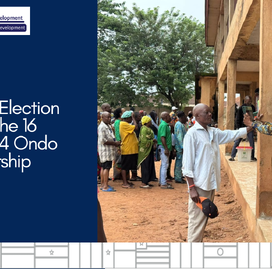 CDD-EAC Pre-Election Statement for the 16 November 2024 Ondo State Governorship Election